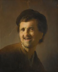 Bust of a Laughing Young Man
